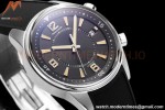 Jaeger LeCoultre - Polaris Date Automatic 42mm SS/RU Black/Stk BLS A899A