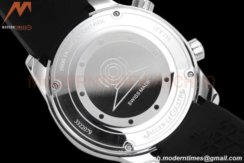 Jaeger LeCoultre - Polaris Date Automatic 42mm SS/RU Black/Stk BLS A899A