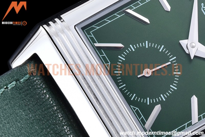 Jaeger LeCoultre - Reverso Tribute Small Seconds SS/LE Green MGF A854A