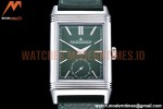 Jaeger LeCoultre - Reverso Tribute Small Seconds SS/LE Green MGF A854A