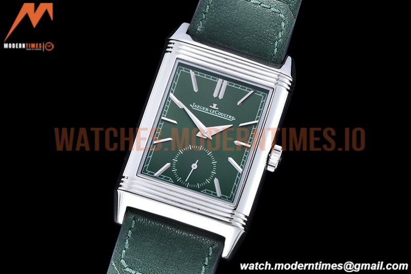 Jaeger LeCoultre - Reverso Tribute Small Seconds SS/LE Green MGF A854A