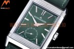 Jaeger LeCoultre - Reverso Tribute Small Seconds SS/LE Green MGF A854A