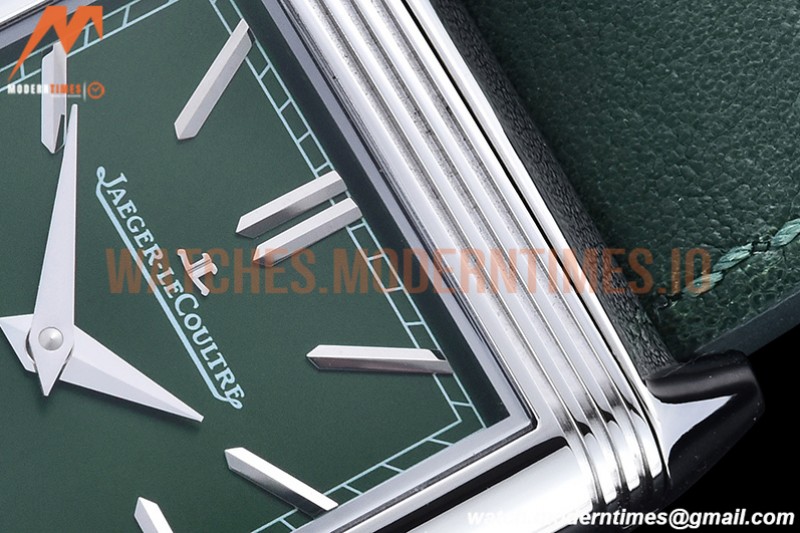 Jaeger LeCoultre - Reverso Tribute Small Seconds SS/LE Green MGF A854A