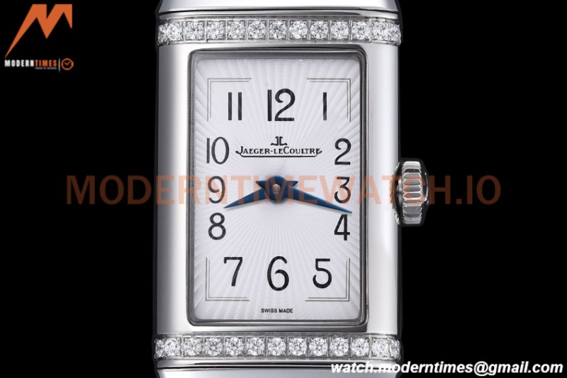 Jaeger LeCoultre - Reverso One Monoface Diamond SS/LE White RXW Qtz