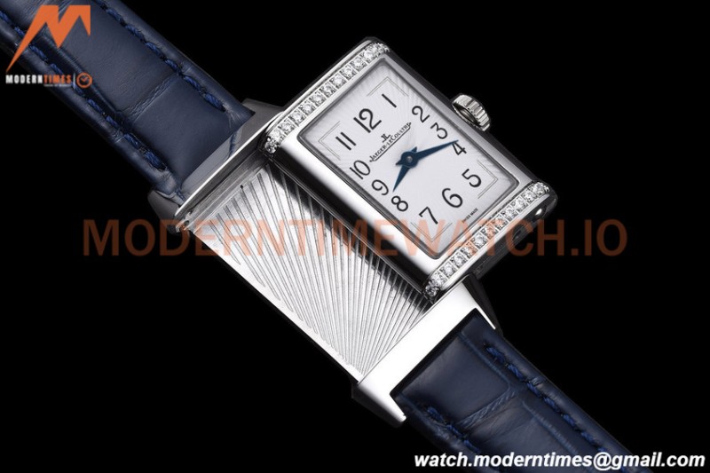 Jaeger LeCoultre - Reverso One Monoface Diamond SS/LE White RXW Qtz