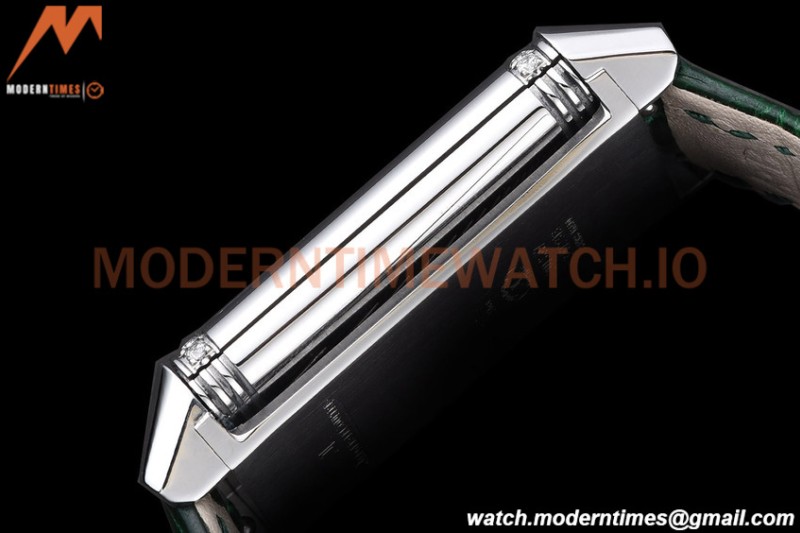 Jaeger LeCoultre - Reverso One Monoface Diamond SS/LE Green RXW Qtz
