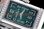 Jaeger LeCoultre - Reverso One Monoface Diamond SS/LE Green RXW Qtz
