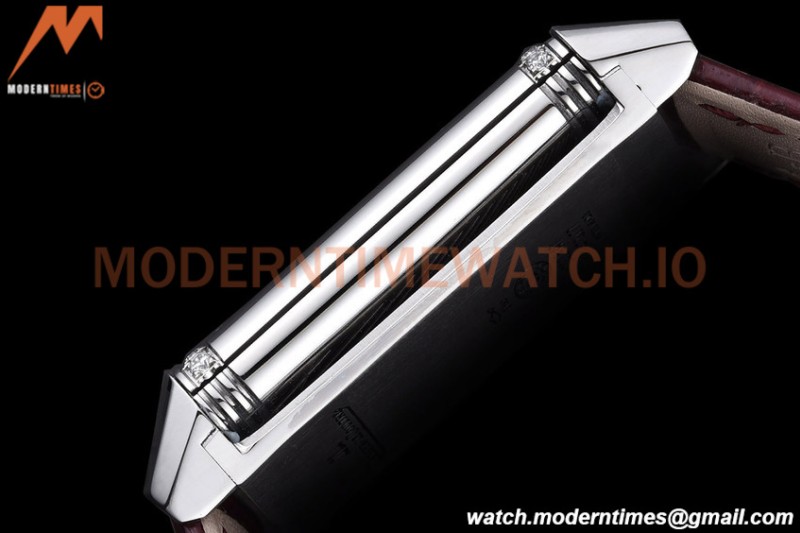 Jaeger LeCoultre - Reverso One Monoface Diamond SS/LE Burgundy RXW Qtz
