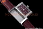 Jaeger LeCoultre - Reverso One Monoface Diamond SS/LE Burgundy RXW Qtz