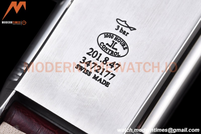 Jaeger LeCoultre - Reverso One Monoface Diamond SS/LE Burgundy RXW Qtz