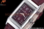 Jaeger LeCoultre - Reverso One Monoface Diamond SS/LE Burgundy RXW Qtz