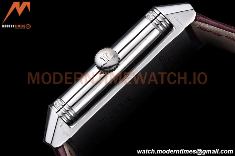 Jaeger LeCoultre - Reverso One Monoface Diamond SS/LE Burgundy RXW Qtz