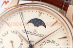 Jaeger LeCoultre - Master Ultra Thin Perp. Calendar RG/LE Beige VRF Cal.868.1