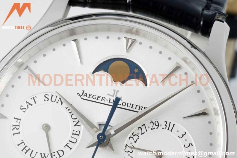 Jaeger LeCoultre - Master Ultra Thin Perp. Calendar SS/LE White VRF Cal.868.1