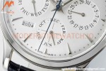 Jaeger LeCoultre - Master Ultra Thin Perp. Calendar SS/LE White VRF Cal.868.1