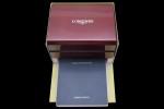 Longines - Red Wooden Watch Box Set with Full Set of Booklets and Card