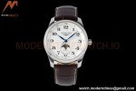 Longines - Longines Master Collection Moonphase SS/LE White APSF L899.5 MOD