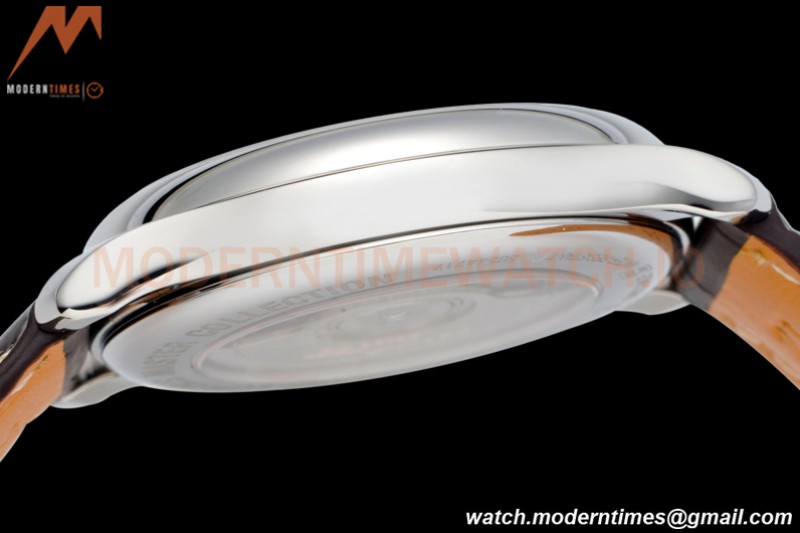 Longines - Longines Master Collection Moonphase SS/LE White APSF L899.5 MOD