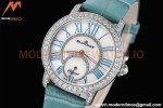 Blancpain - Ladybird Colors 35mm Blue SS/LE DIA/RMN White MOP BLSF A23J