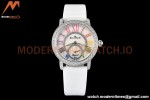 Blancpain - Ladybird Colors 35mm White SS/LE DIA/RMN White MOP BLSF A23J