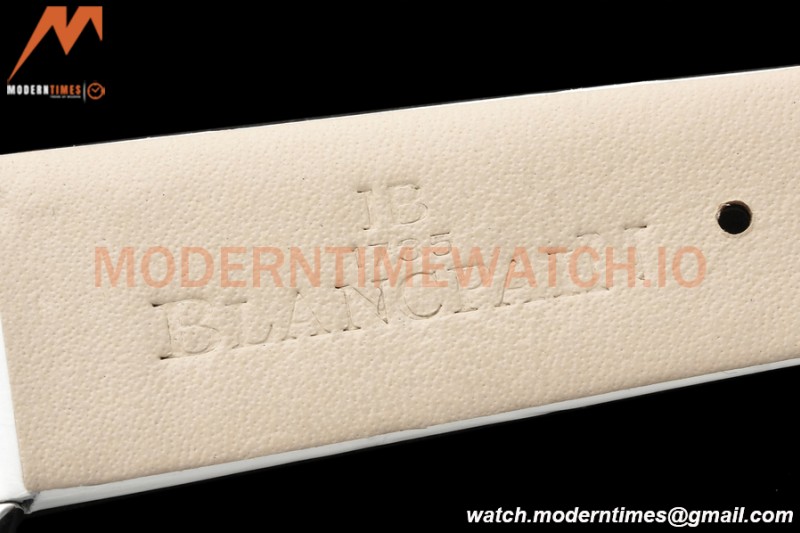 Blancpain - Ladybird Colors 35mm White SS/LE DIA/RMN White MOP BLSF A23J