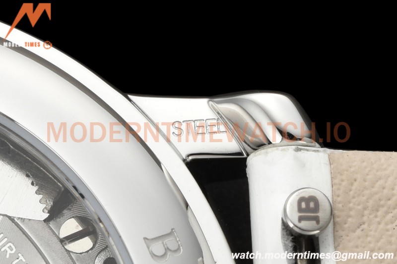 Blancpain - Ladybird Colors 35mm White SS/LE DIA/RMN White MOP BLSF A23J