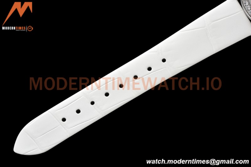 Blancpain - Ladybird Colors 35mm White SS/LE DIA/RMN White MOP BLSF A23J