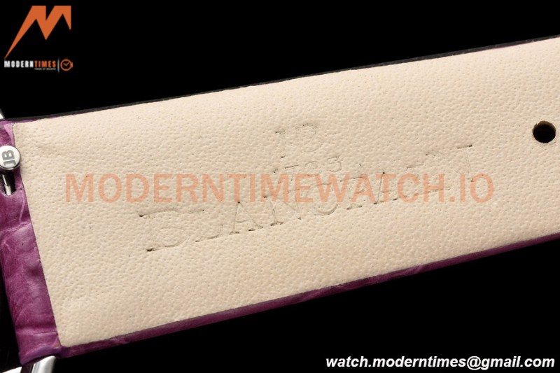Blancpain - Ladybird Colors 35mm Purple SS/LE DIA/RMN White MOP BLSF A23J