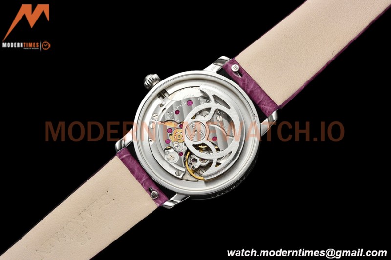 Blancpain - Ladybird Colors 35mm Purple SS/LE DIA/R-RMN White MOP BLSF A23J