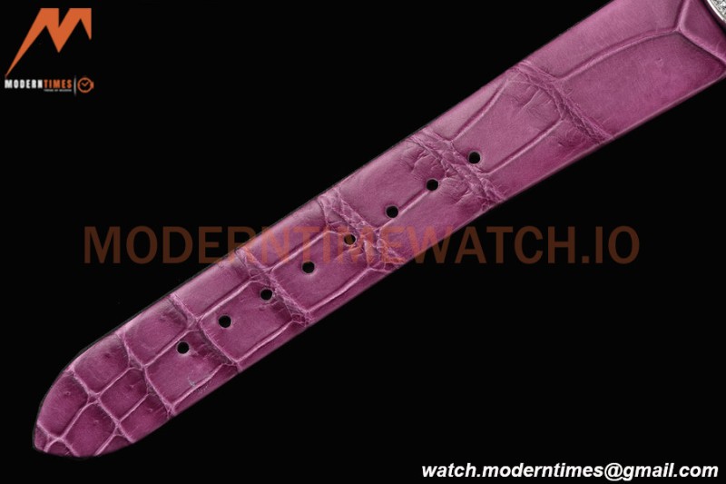 Blancpain - Ladybird Colors 35mm Purple SS/LE DIA/R-RMN White MOP BLSF A23J