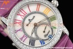 Blancpain - Ladybird Colors 35mm Purple SS/LE DIA/R-RMN White MOP BLSF A23J