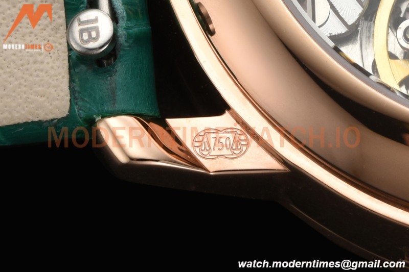 Blancpain - Ladybird Colors 35mm Green RG/LE DIA/RMN White MOP BLSF A23J