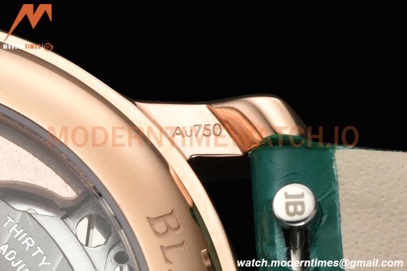 Blancpain - Ladybird Colors 35mm Green RG/LE DIA/RMN White MOP BLSF A23J