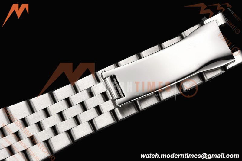 Rolex - Land-Dweller 127334 40mm Jub Flt SS/SS Wht/Stk GDF MY8215