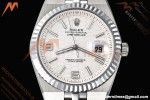 Rolex - Land-Dweller 127334 40mm Jub Flt SS/SS Wht/Stk GDF MY8215