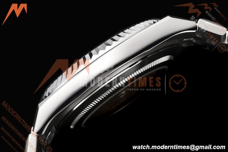 Rolex - Land-Dweller 127334 40mm Jub Flt SS/SS Wht/Stk GDF MY8215