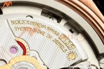 Rolex - Land-Dweller 127335 40mm Jub Flt RG/RG Wht/Stk DIWF A7135