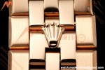 Rolex - Land-Dweller 127335 40mm Jub Flt RG/RG Wht/Stk DIWF A7135