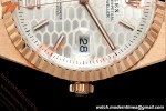 Rolex - Land-Dweller 127335 40mm Jub Flt RG/RG Wht/Stk DIWF A7135