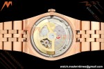 Rolex - Land-Dweller 127335 40mm Jub Flt RG/RG Wht/Stk DIWF A7135