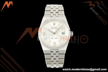 Rolex - Land-Dweller 127234 40mm Jub Flt SS/SS Wht/Stk DIWF A7135