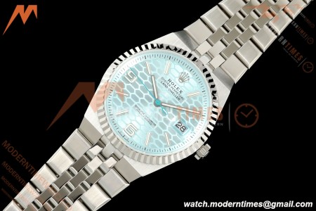 Rolex - Land-Dweller 127336 40mm Jub Flt SS/SS Blu/Stk DIWF A7135