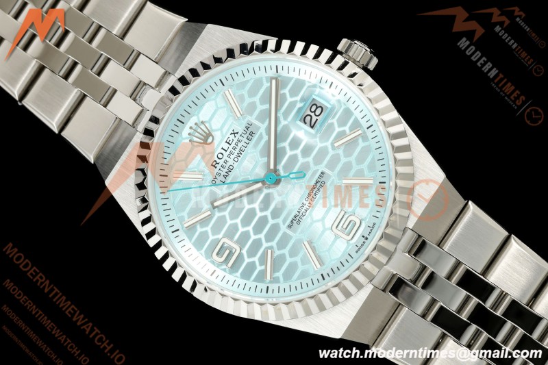Rolex - Land-Dweller 127336 40mm Jub Flt SS/SS Blu/Stk DIWF A7135