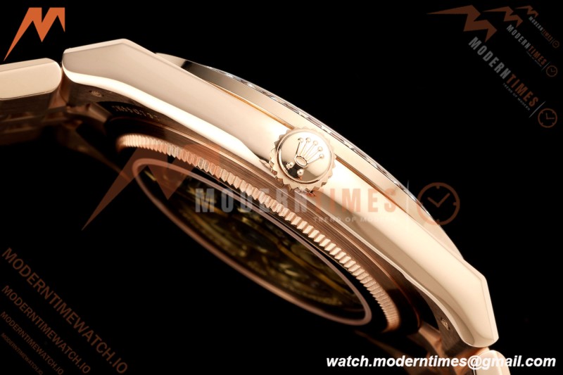 Rolex - Land-Dweller 127385TBR 40mm Jub Flt RG/RG Diamond Wht/Dia 2F A7135 | 롤렉스 - 랜드-드웰러 127385TBR 40mm 주브 플랫 RG/RG 다이아몬드 화이트/다이아 2F A7135