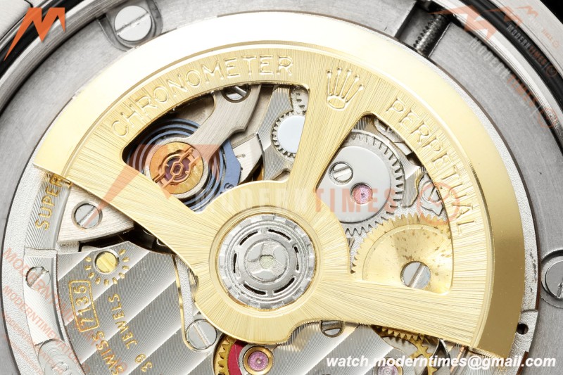 Rolex - Land-Dweller 127386TBR 40mm Jub Flt SS/SS Diamond I-Blu/Dia 2F A7135