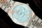 Rolex - Land-Dweller 127336 40mm Jub Flt SS/SS I-Blu/Dia 2F A7135 | 롤렉스 - 랜드-드웰러 127336 40mm 주브 플랫 SS/SS I-블루/다이아 2F A7135