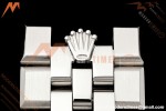 Rolex - Land-Dweller 127334 40mm Jub Flt SS/SS Wht/Stk 2F A7135
