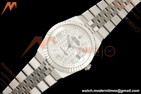 Rolex - Land-Dweller 127334 40mm Jub Flt SS/SS Wht/Stk 2F A7135