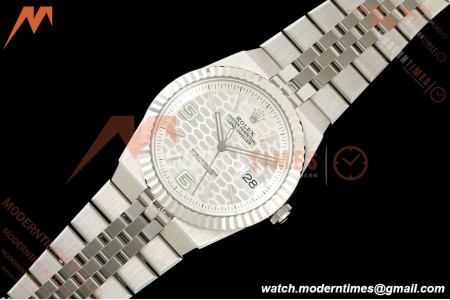 Rolex - Land-Dweller 127334 40mm Jub Flt SS/SS Wht/Stk 2F A7135