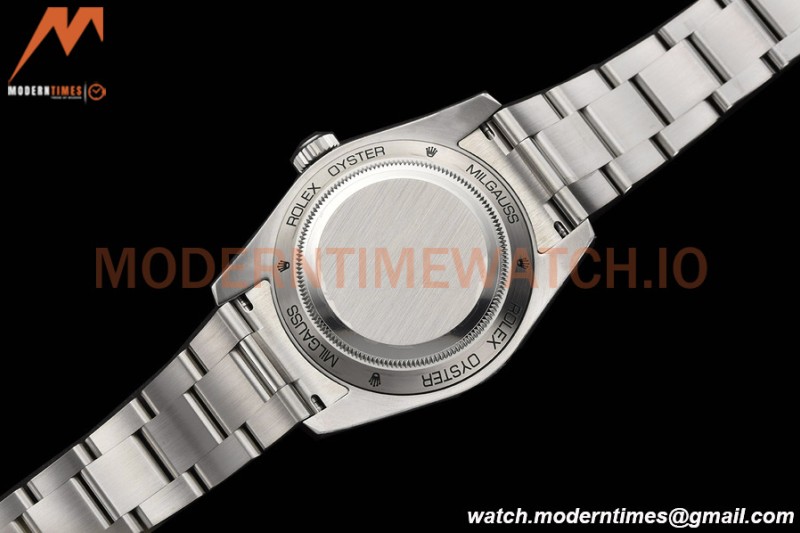 Rolex - Milgauss 40mm 116400GV 904L SS/SS Blue VSF VS3131
